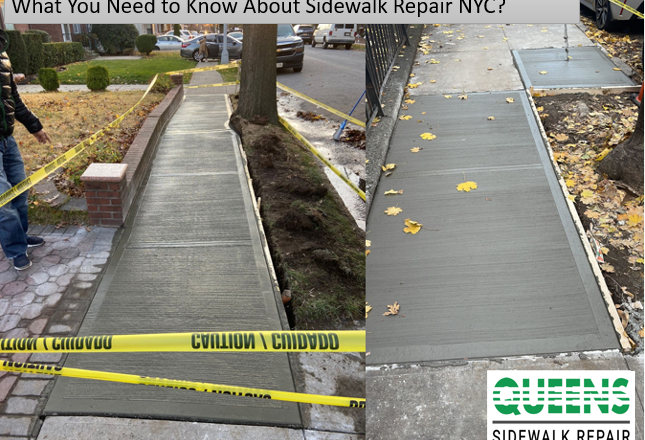 What You Need to Know About Sidewalk Repair NYC?